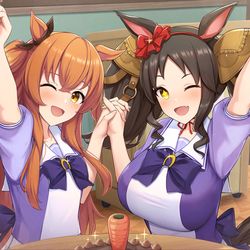This is a pixiv picture whose title is マーベラス☆学園改革〜★.