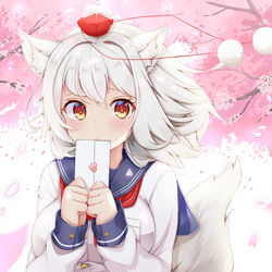 This is a pixiv picture whose title is お手紙.