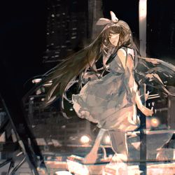 This is a pixiv picture whose title is Flashlights.