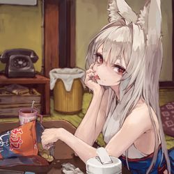 This is a pixiv picture whose title is 無題.