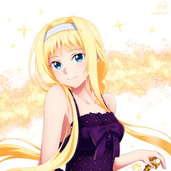 This is a pixiv picture whose title is アリスハッピーバースデー2021.