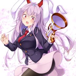 This is a pixiv picture whose title is うどんげ.