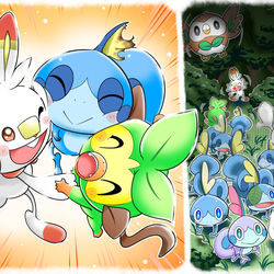 This is a pixiv picture whose title is ４４　約束のバトンタッチ.