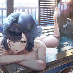 This is a pixiv picture whose title is 黄昏.