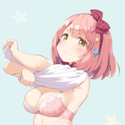 This is a pixiv picture whose title is 脱ぎチエル.