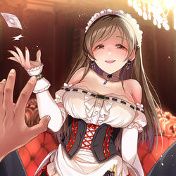This is a pixiv picture whose title is 【203】「なんですか、これは？お仕置きが必要ですね！」.
