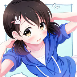 This is a pixiv picture whose title is おさげ.