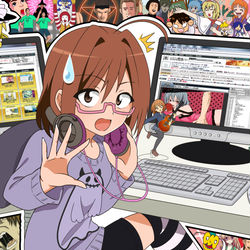 This is a pixiv picture whose title is ニコニコ動画が１番楽しかった時代を通ってきた君たち.