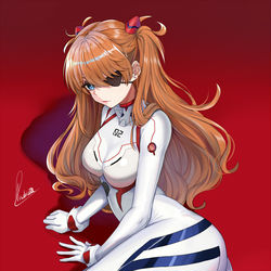 This is a pixiv picture whose title is アスカ.