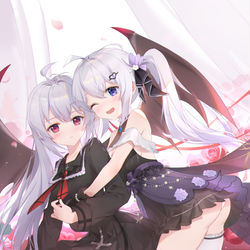 This is a pixiv picture whose title is girlslove.