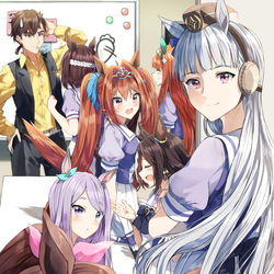 This is a pixiv picture whose title is チームスピカ.