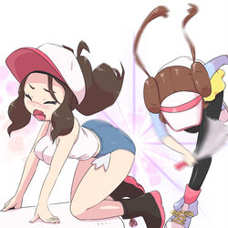 This is a pixiv picture whose title is 21−45 ハリセンSPANKING.