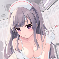This is a pixiv picture whose title is 幽谷霧子.