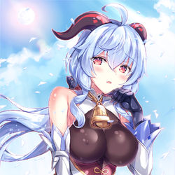 This is a pixiv picture whose title is 甘雨ちゃん.