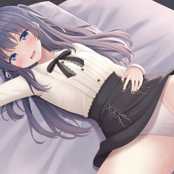 This is a pixiv picture whose title is らくがきちゃんの私服えっち.
