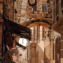 This is a pixiv picture whose title is 假日.