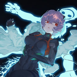 This is a pixiv picture whose title is 綾波 レイ.