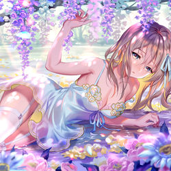 This is a pixiv picture whose title is 終の泉.