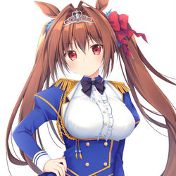This is a pixiv picture whose title is ダイワスカーレット.