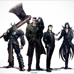 This is a pixiv picture whose title is 戸愚呂チーム.