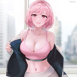 This is a pixiv picture whose title is トレーニング.