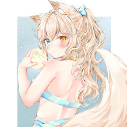 This is a pixiv picture whose title is 🌙.