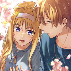 This is a pixiv picture whose title is 4/9&4/10.