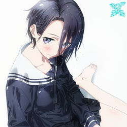 This is a pixiv picture whose title is 水浸しガール11.