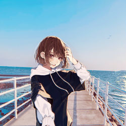 This is a pixiv picture whose title is 一緒に駆け落ちしようか.