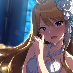 This is a pixiv picture whose title is Teardrops.