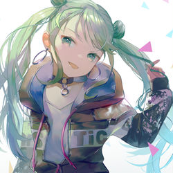 This is a pixiv picture whose title is ビビバスミクさん.
