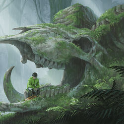 This is a pixiv picture whose title is 羊歯.