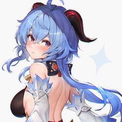 This is a pixiv picture whose title is 甘雨ちゃん.