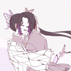 This is a pixiv picture whose title is 鬼滅らくがき.