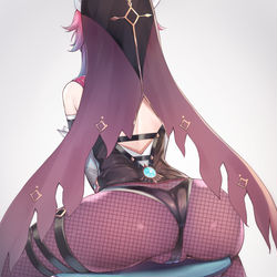 This is a pixiv picture whose title is ロサリアさん.