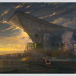 This is a pixiv picture whose title is 三体-章北海.