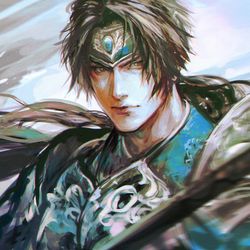 This is a pixiv picture whose title is アプリ『真・三國無双』配信開始.