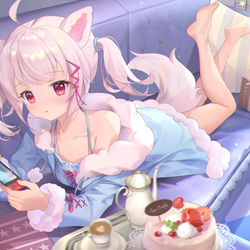 This is a pixiv picture whose title is 给雪狐桑的壁纸.