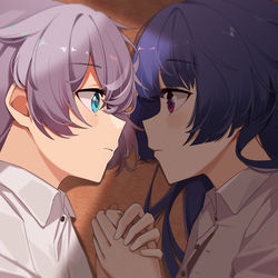This is a pixiv picture whose title is 琪芽.