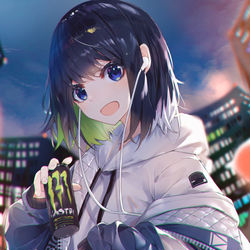This is a pixiv picture whose title is 一本いる？.