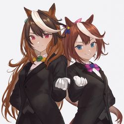 This is a pixiv picture whose title is 2人.