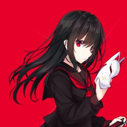 This is a pixiv picture whose title is 妖狐.