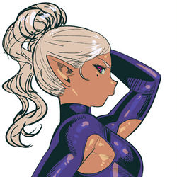 This is a pixiv picture whose title is 最近の絵.