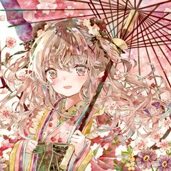 This is a pixiv picture whose title is 透明水彩＊こぐまちゃん.