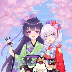This is a pixiv picture whose title is 芽衣生日快乐！.