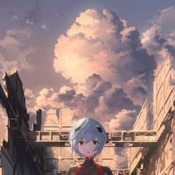 This is a pixiv picture whose title is NERV跡.