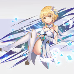 This is a pixiv picture whose title is 原神-荧.