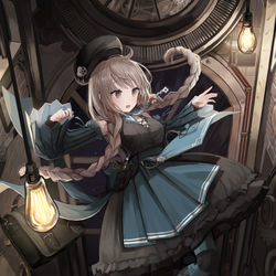 This is a pixiv picture whose title is Alice.