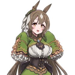 This is a pixiv picture whose title is サトノダイヤモンドちゃん.