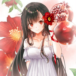 This is a pixiv picture whose title is ザクロ.